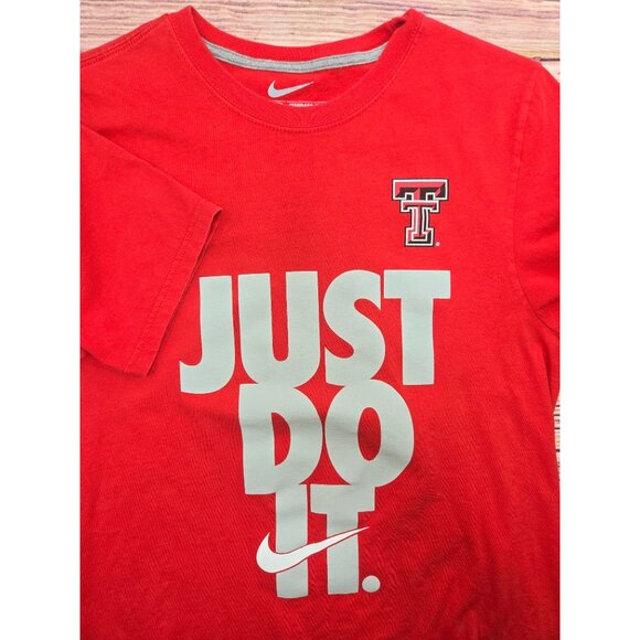 Texas Tech Red Raider Nike "Just Do It" Standard T-Shirt Small - Picture 4 of 6